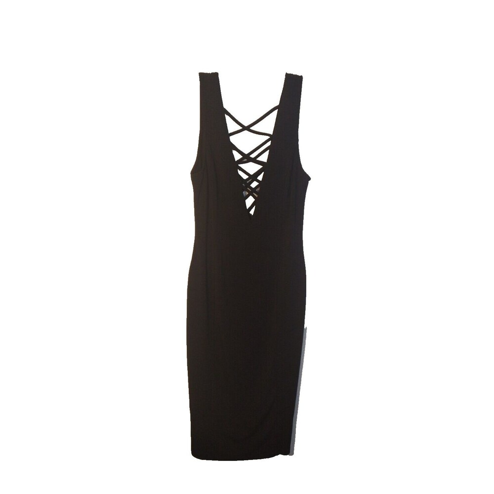 Sexy Cut Out Criss-Cross Front and back Night Dress Privately Privileged Size L